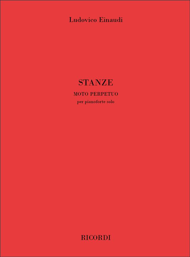 Moto perpetuo - per pianoforte solo, from The Album Stanze - pro klavír
